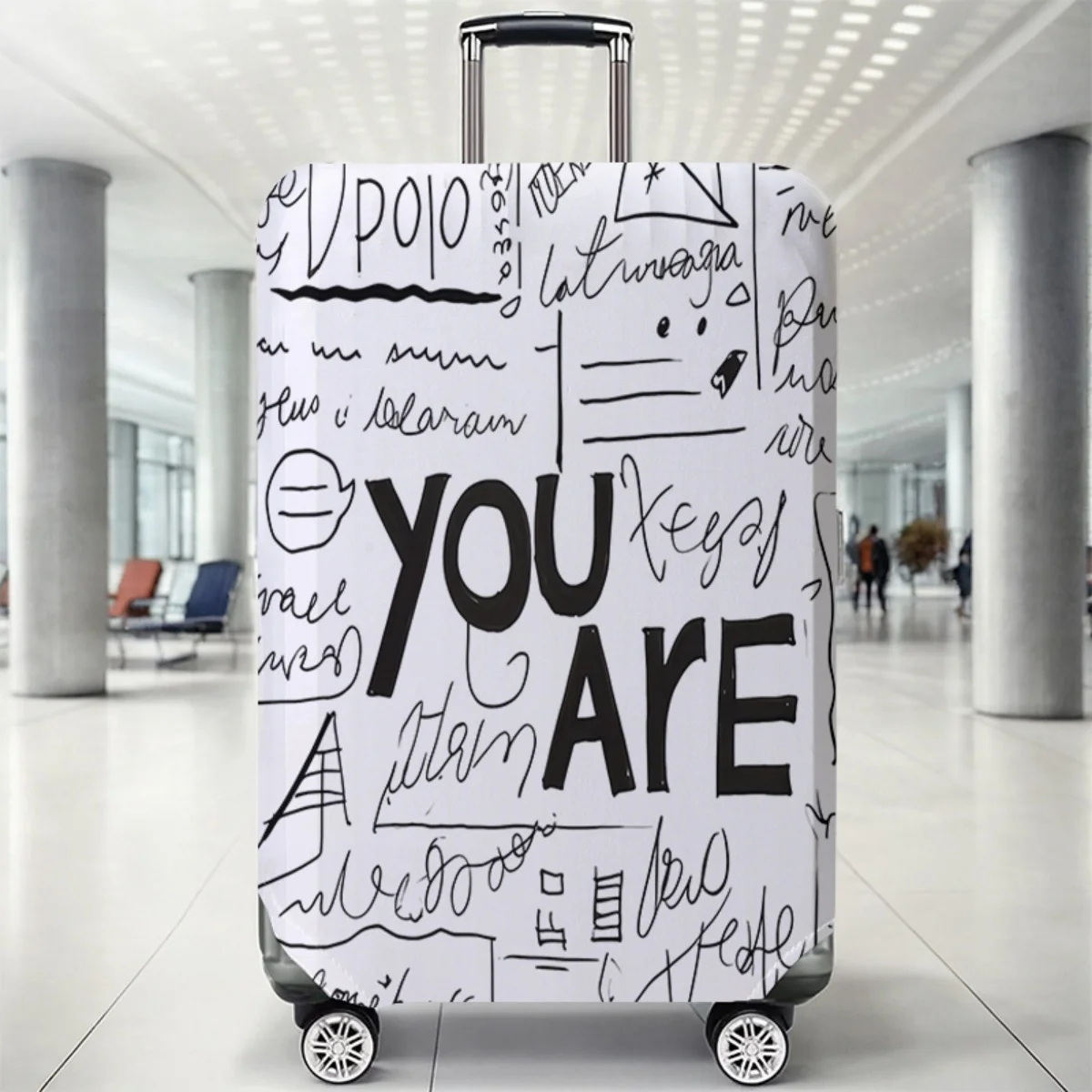 

Защитный чехол для багажа с мультяшным принтом