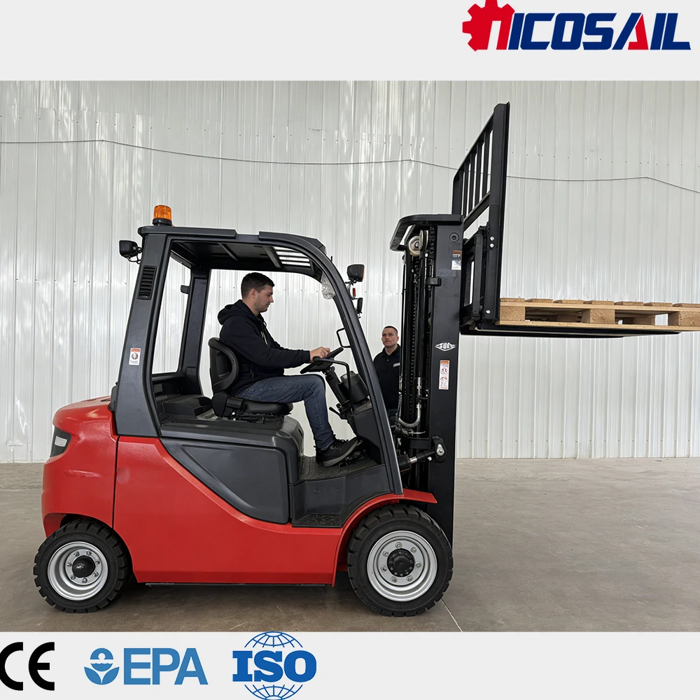 Nicosail 3 Ton  Forklift CE Approved High Efficiency Easy Operation for Factory Workshop Work