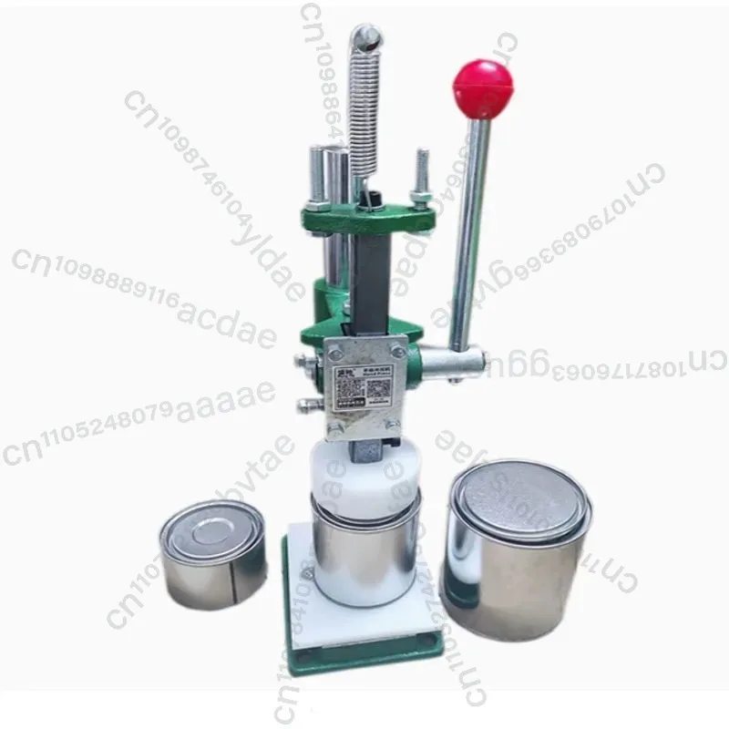 

Small manual tea aluminum can sealing machine, commercial can capping machine 75/100/120MM