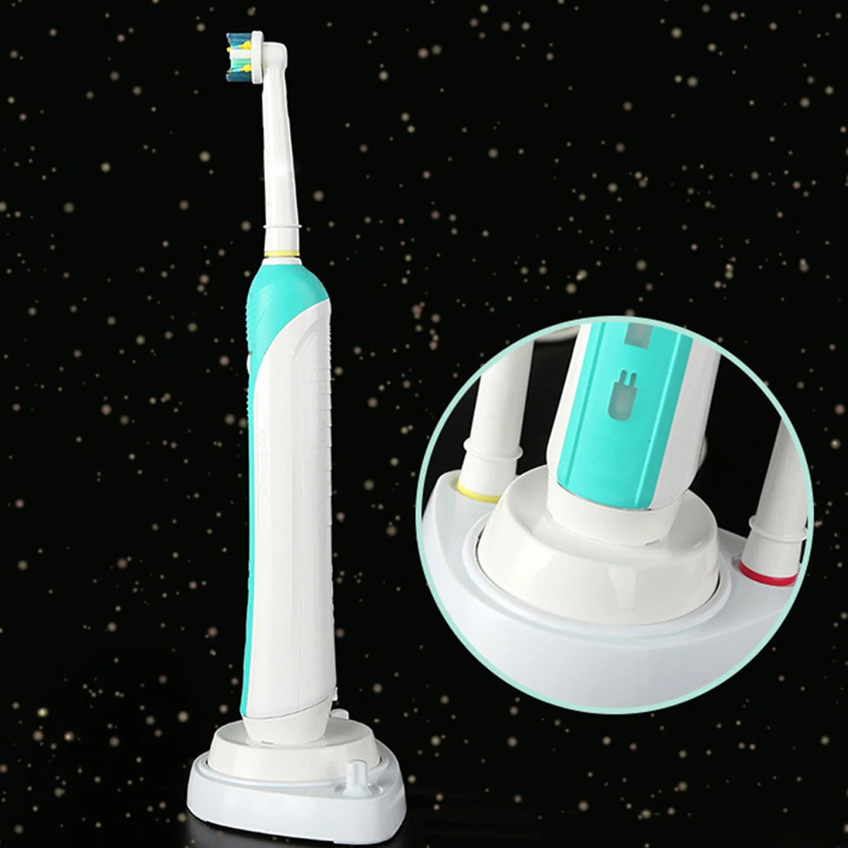 

5Pcs Electric Toothbrush Base 1 2 Head Holders High Quality Plastic Keep Tidy Oral-