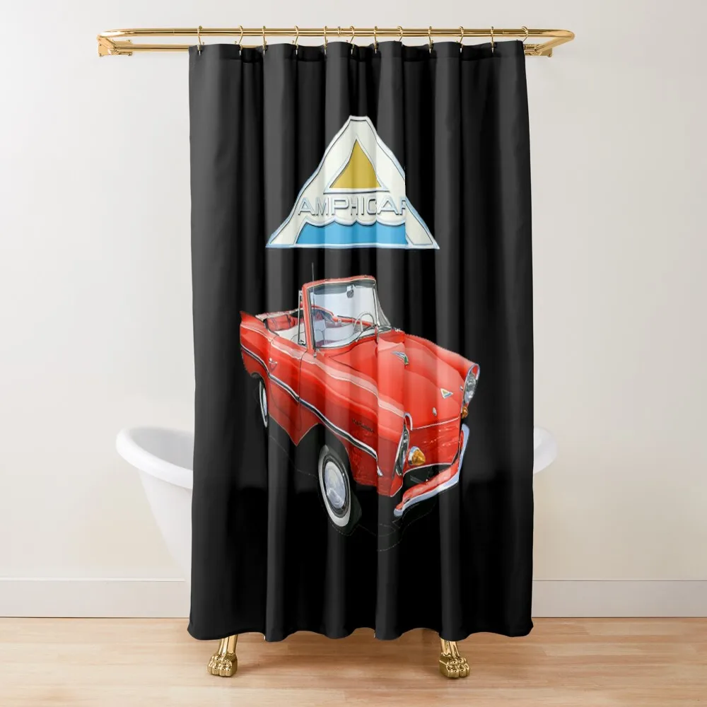 

Amphicar T-ShirtAmphicar Shower Curtain Elegant Bathroom Modern Accessory Bathrooms Bathroom Accessory Curtain