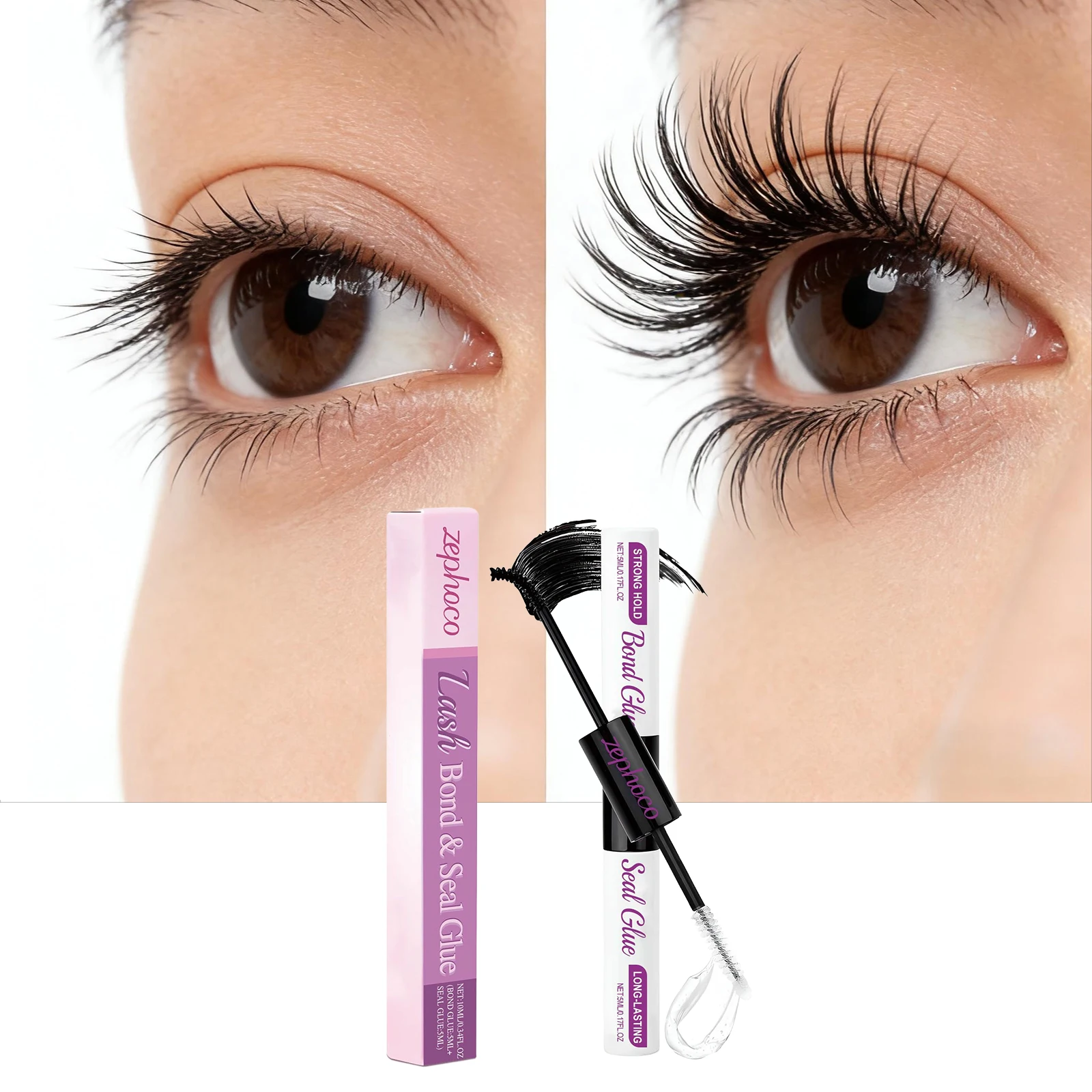 رمش الغراء مقاوم للماء سريع جاف طويل الأمد لا تهيج الرموش المواد اللاصقة قوية ثابتة لاش لاصق رمش الغراء #2