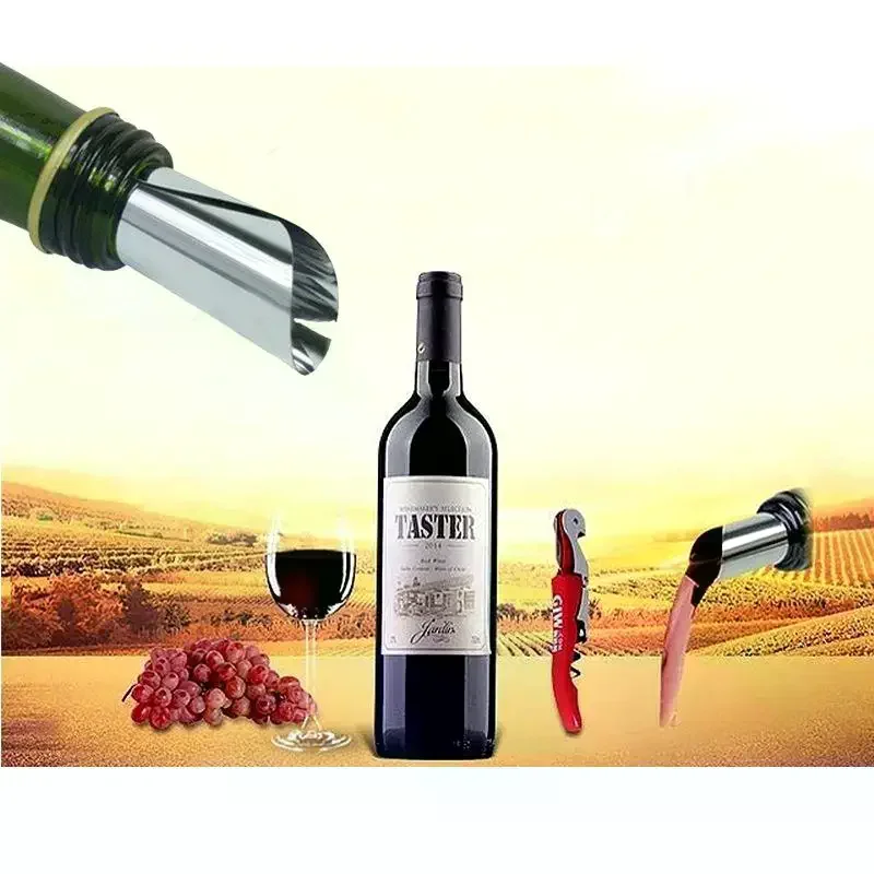 10/20Pcs Durable Aluminum Foil Wine Pourer Discs, No-Drip Pour Spout, Foldable Wine Drop Stop Pouring