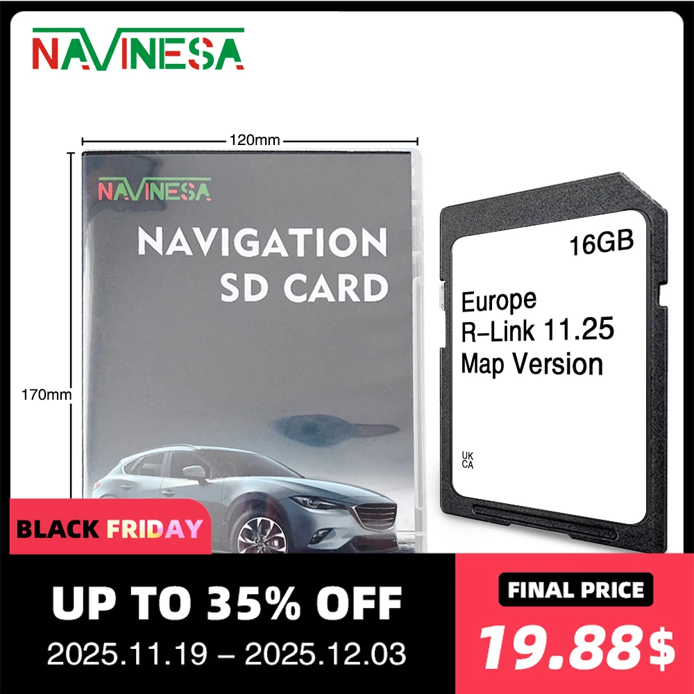 

Для Renault Megane 2014, 2015, 2016, 2017, Carminat R-Link, 11,05, SD-карта, спутниковая навигация, 16 ГБ, Карта Европы, Великобритании, 2023, GPS-навигация