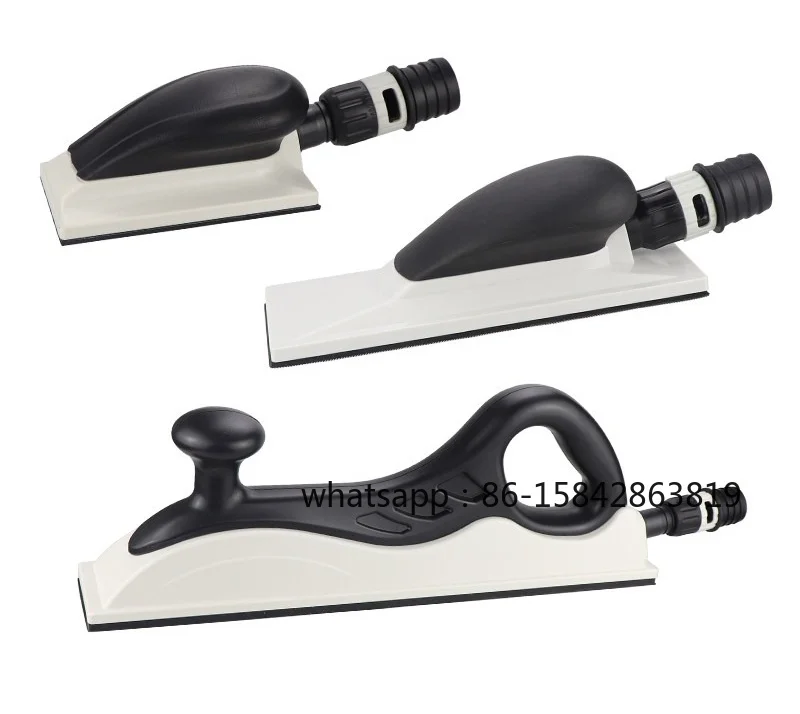 Manual Grinding Plate, Square Sheet Metal Spray Paint Grinding Tool, Vacuuming, Porous Grinding Plate