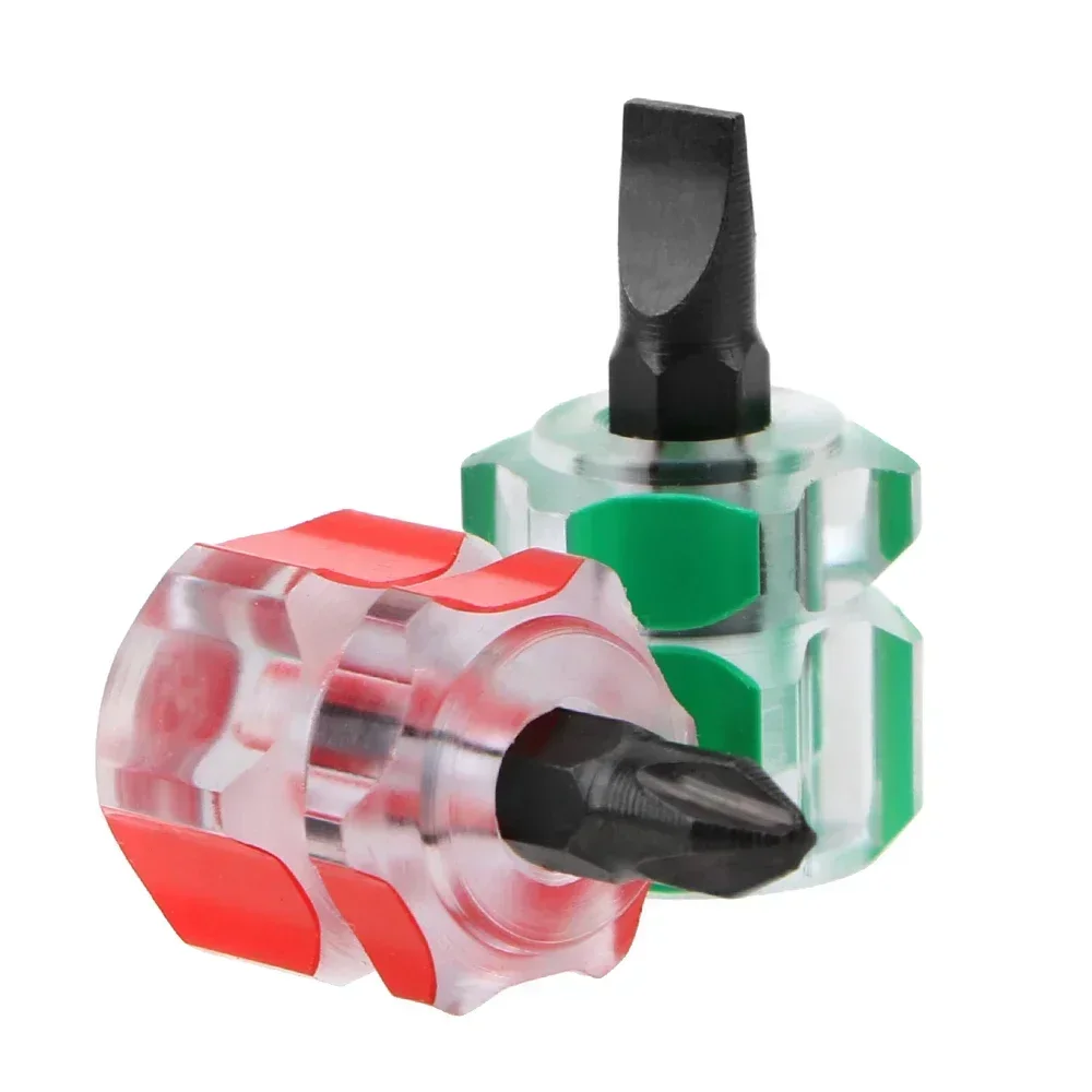 

Car Slotted Screwdriver Fender Repair Tools for Phillips Screwdriver Mini Hand Tool Short Small Split Accessories Retrofit Kit
