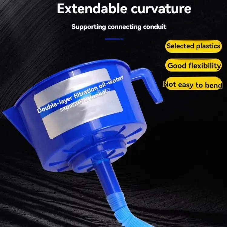 Water Oil Impurity Separation Equipment Diesel Engine Fuel Protection Funnel Type Oil and Water Separator