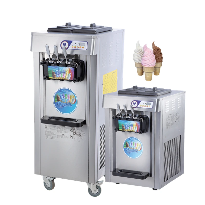 Automated Industrial Small Cone Icecream Filling Vending Making Ice Creme Soft Serve Commercial Ice Cream Machine a Glace Maker