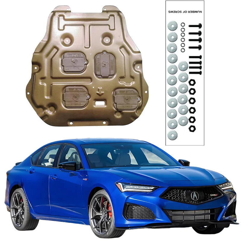 

Высококачественный сплав под защитой двигателя, брызговик, брызговик, панель брызговика для Acura ‌ TLX-L 2018-2019 2.4