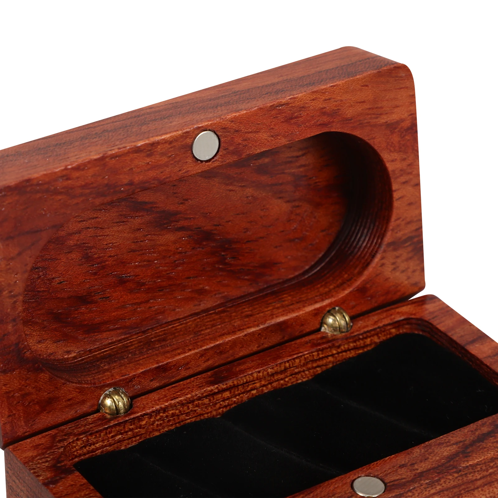 

Wooden Guitar Picks Display Case Holder Storage Container Solid Plectrum Organizer