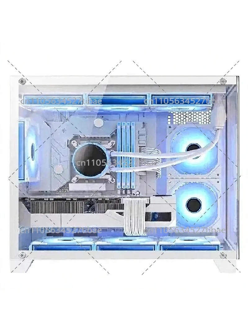 Gaming Desktop PC 7500F 7 7800X3D 9700X RX 9070 DIY Computer Tower