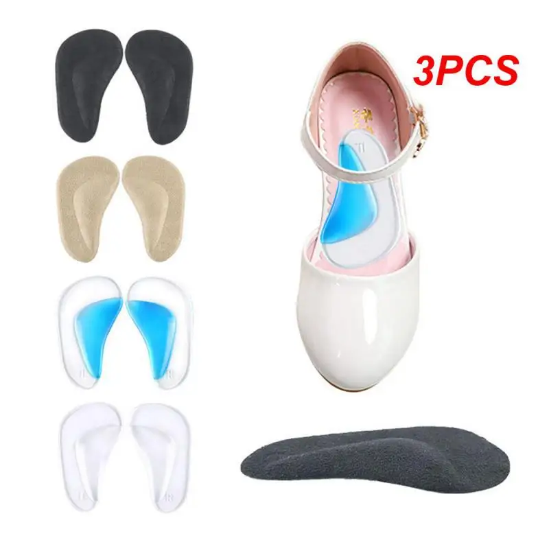 3PCS Flat Foot Corrects Flat Feet Orthotic -grade Silicone Instant Pain Relief Corrector Insole Professional Arch Support