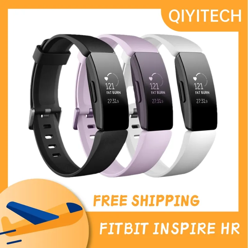 Fitbit Inspire Hr Fitness Tracker Smart Sports Watch Sports Monitor Waterproof Heart Rate Smart Watch Bracelet Suitable for Ios Android