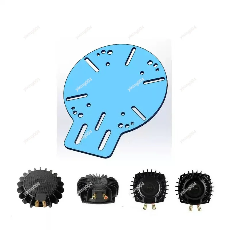 Low Frequency Vibrator Mounting Plate 4040 4080 Aluminum Profile Simulator Vibrator Installation Bracket