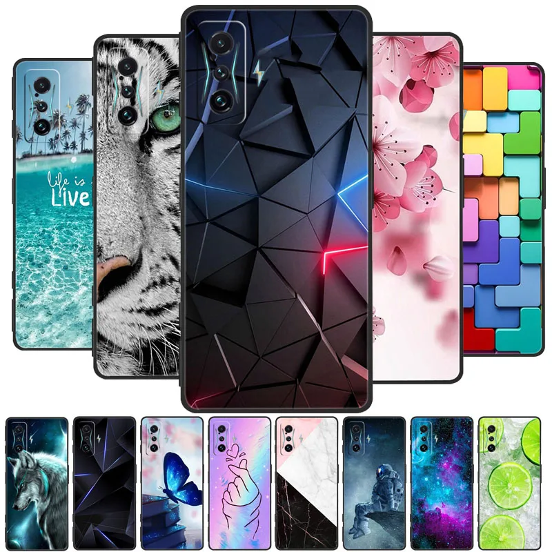 

for Poco F4 GT Case Soft TPU Silicone Back Cases For Xiaomi Poco F4 GT Phone Cover for PocoF4 F 4 GT 6.67" Fundas Protective