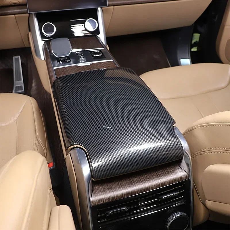 

For Land Rover Range Rover Vogue Sport 2023-2024 ABS Car Center Console Armrest Box Panel Cover Trim Sticker Car Accessories