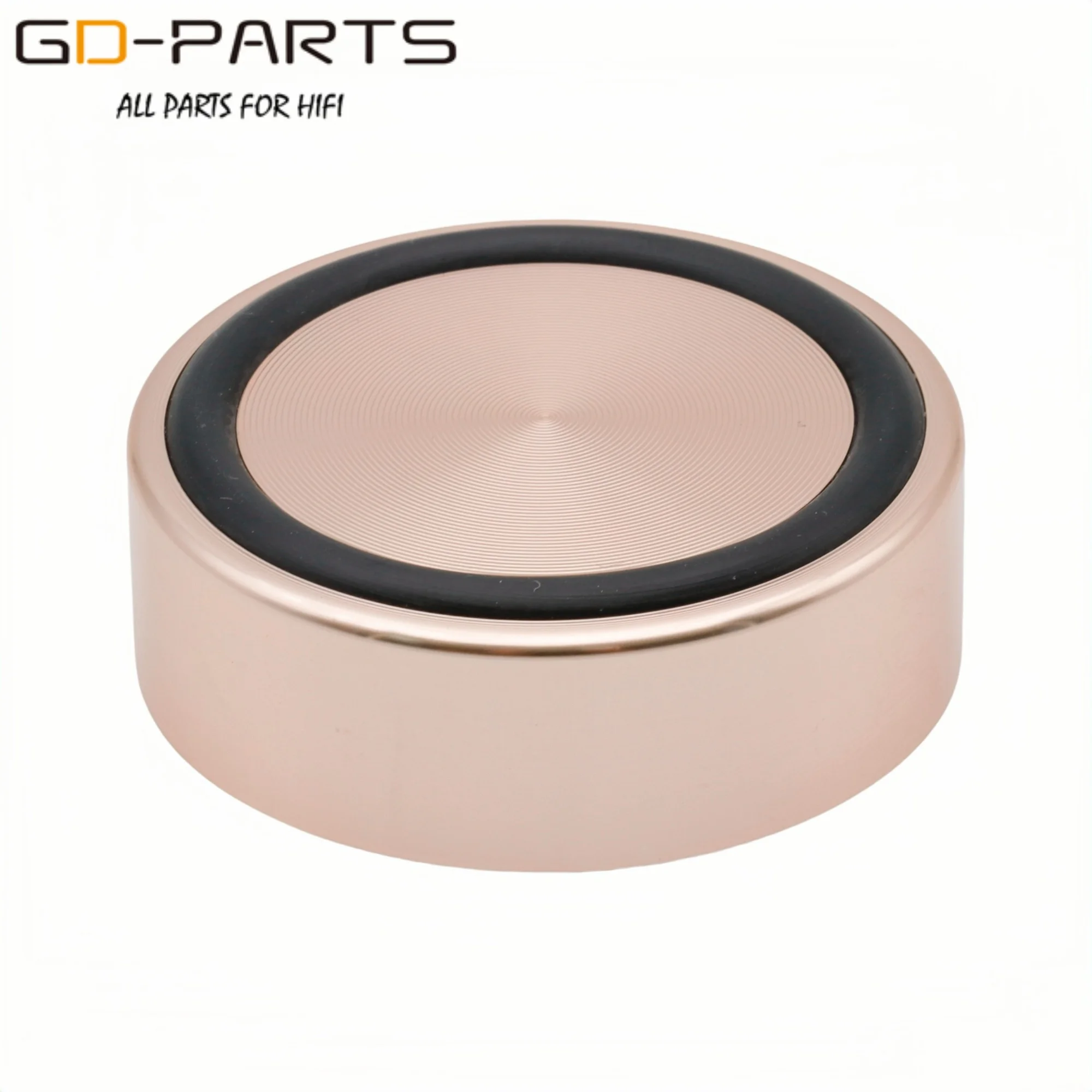 4 pcs 44*17mm CNC Gia Công Đầy Đủ Nhôm Cách Ly Đứng Cơ Sở Mat Chân Pad Cho HIFI AMP Loa DAC CD Turntable Ghi Lại Đài Phát Thanh