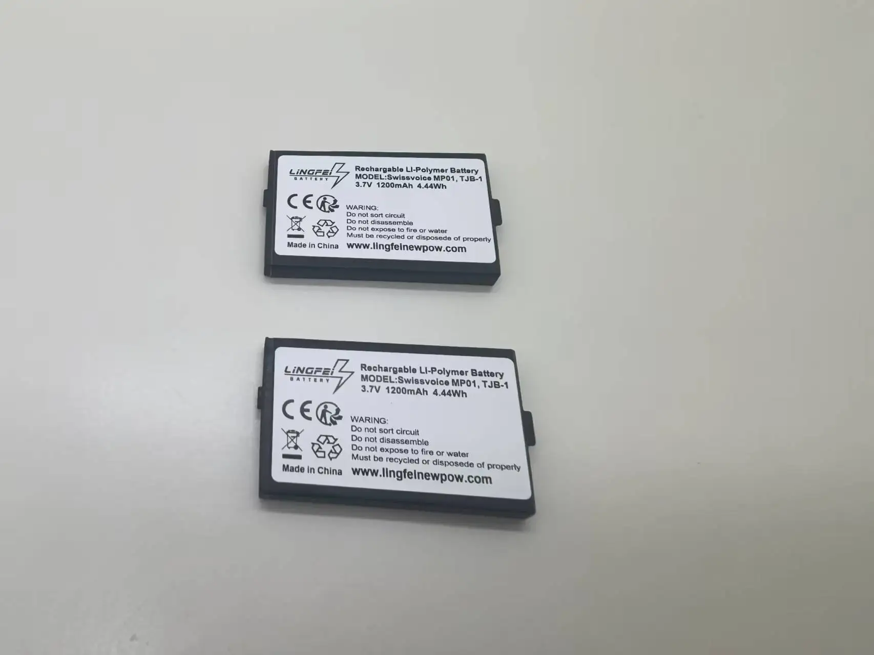 Batería de 2 piezas para Binatone B200 BB200 TJB-1 3,7 V 1000 mAh se envía en 2 días, entrega en 10–25 días