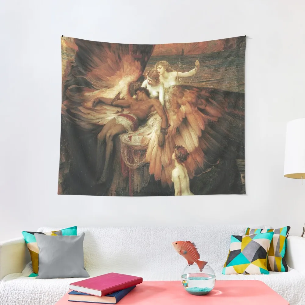 Mourning for Icarus - Draper Herbert James Tapestry Decoration For Home Bedrooms Decorations Wallpaper Tapestry