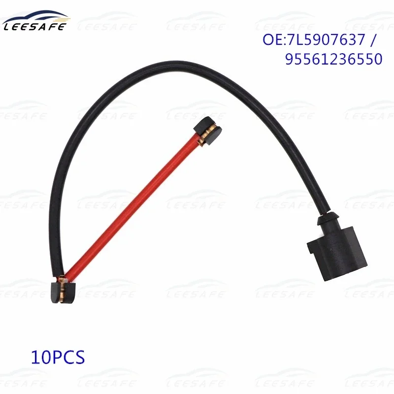 

Датчик износа передних тормозных колодок, 10 шт., 7 л 5907637 95561236550 Для PORSCHE CAYENNE 92A 9PA автомобильный тормозной кабель, замена кабеля