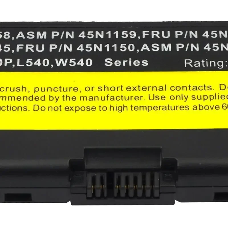 New Laptop Battery for Lenovo ThinkPad L540 T540p W541 T440p T440P L440 W540 45N1153 45N1152 45N1144 45N1145 45N1148 45N1160