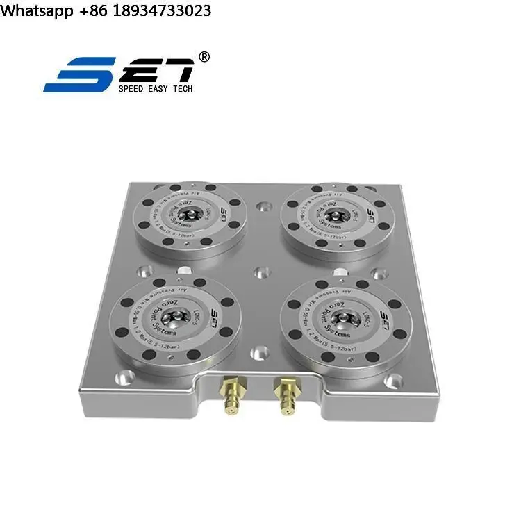 High Precision Zero Point Clamping Embedded Fixed Locator for Punching Machine CNC Industrial Application SET Brand 1 Year