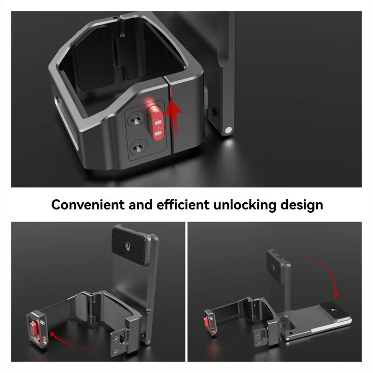 Punctual- For DJI OSMO POCKET 3 Multifunctional Magnetic Base Expansion Protection Bracket Adapter Frame Accessories