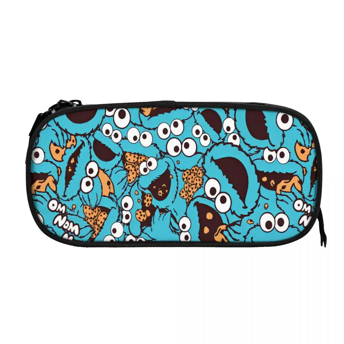 Creative Cookies Monsters Nom   Pencil Case Pencilcases Pen Box for Student Big Capacity Bag Office Gifts Stationery