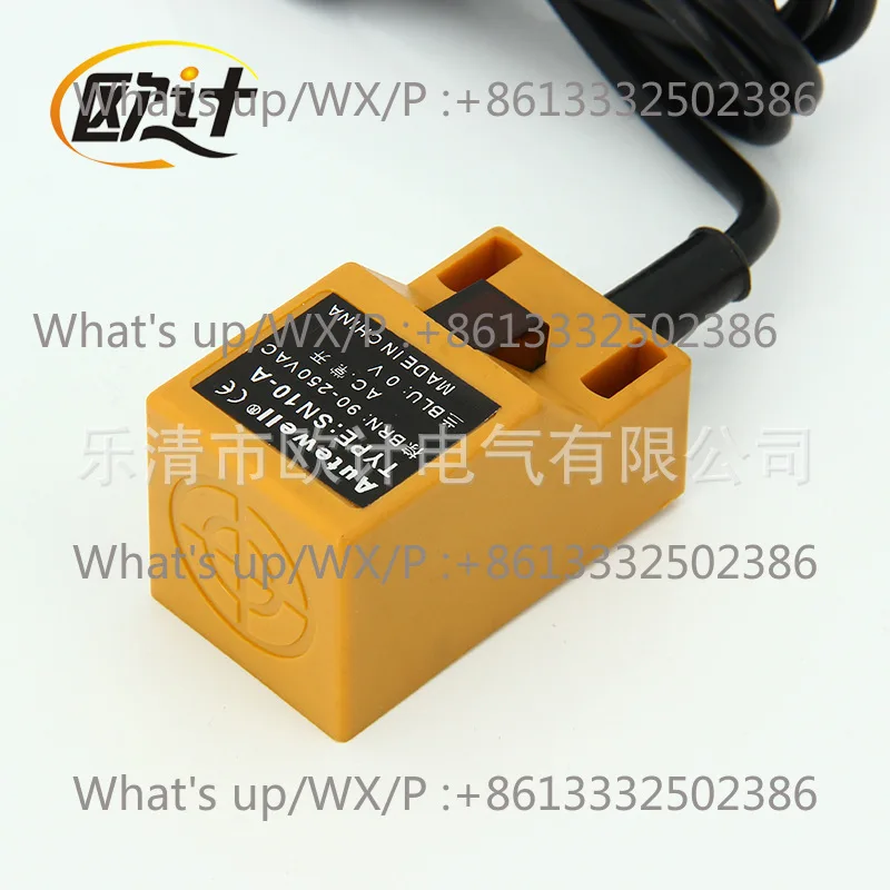 SN10-A-Y Square Inductive Proximity Switch Angle Post Universal Sensor