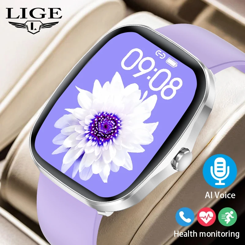 

New Women Smart Watch Bluetooth Call Watch Man Heart Rate Blood Oxygen Sleep Monitor Smartwatches Waterproof Men Smartwatch 2026