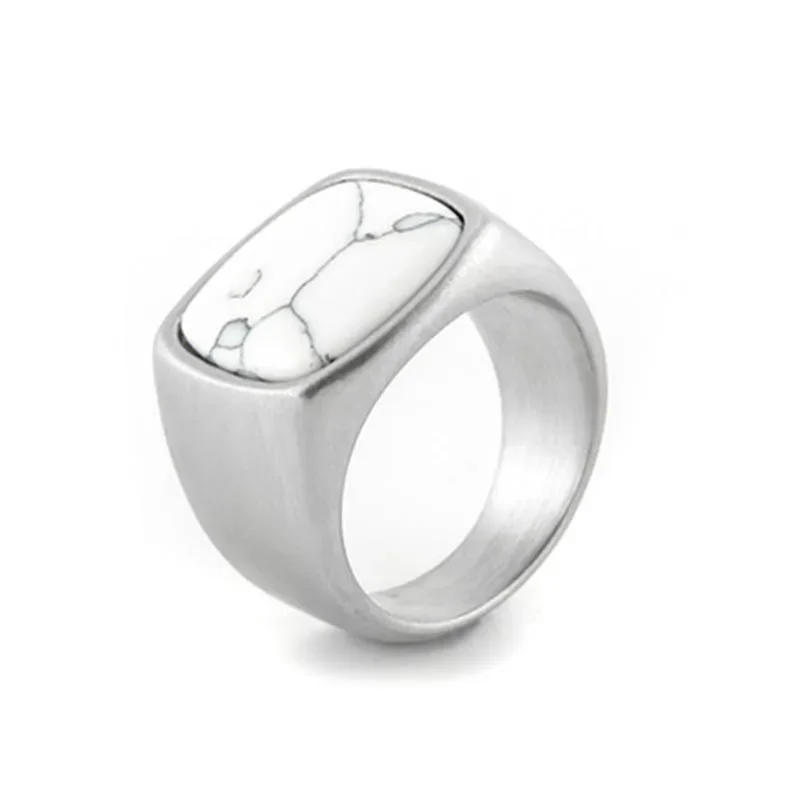Freeshipping 2024 New Fashion Tiger/Black/White Stone Ring For Man Women Couple Wedding Charm Gift Vintage Jewelry