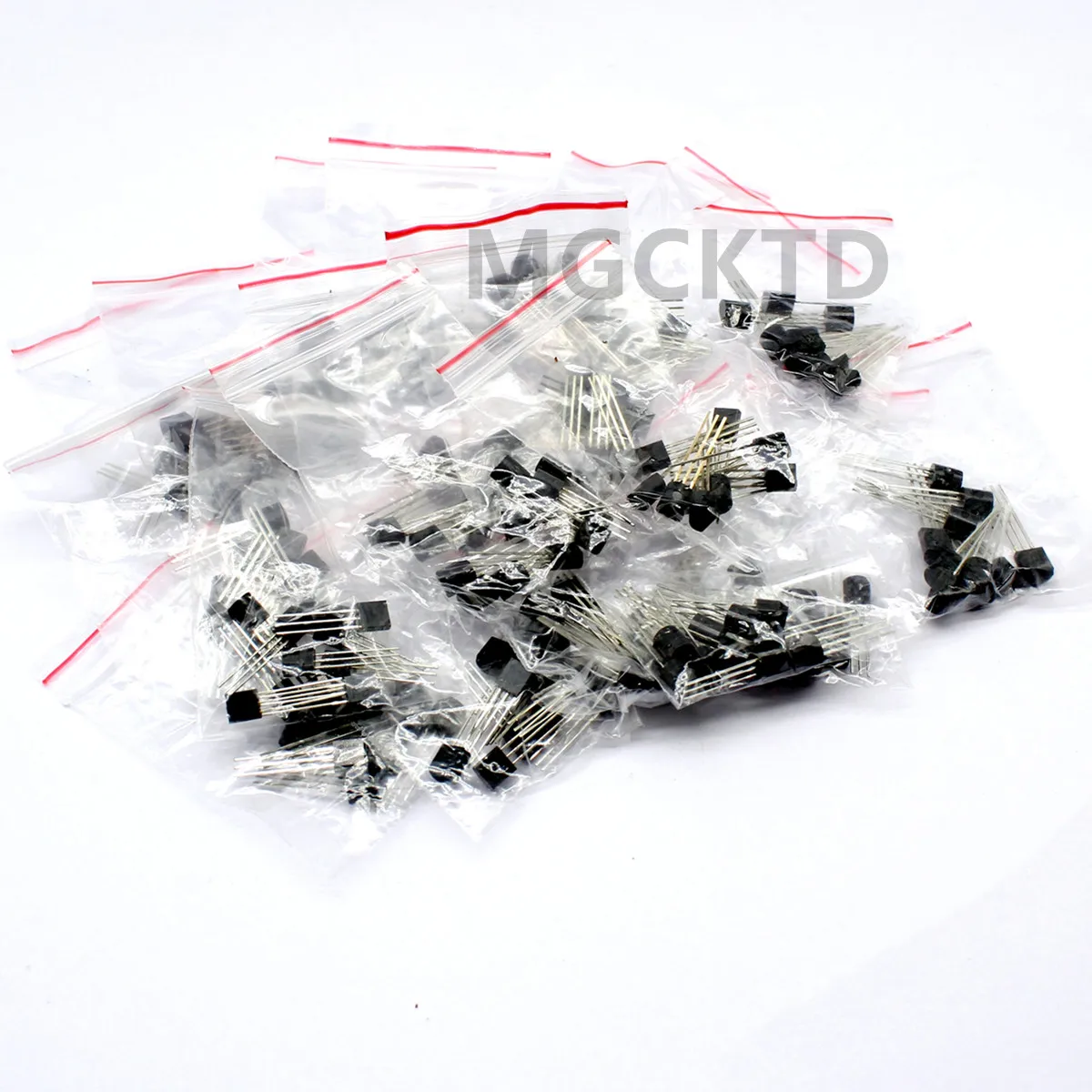 170pcs/set 2N5551 S8550 A42 S9018 A92 A733 A1015 S9013 C945 S8050 2N5401 2N3906 C1815 S9015 S9014 2N3904 S9012 Samples kit