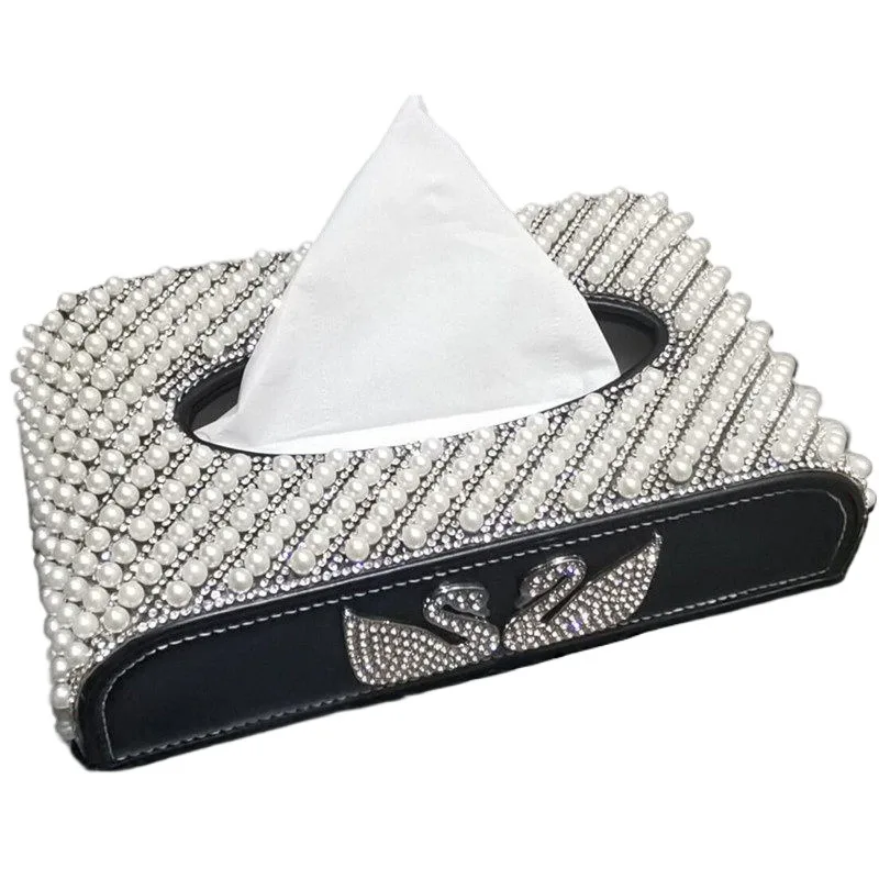 Car interior car tissue box carton car interior decoration paper towel cover drawer box tissue cover
