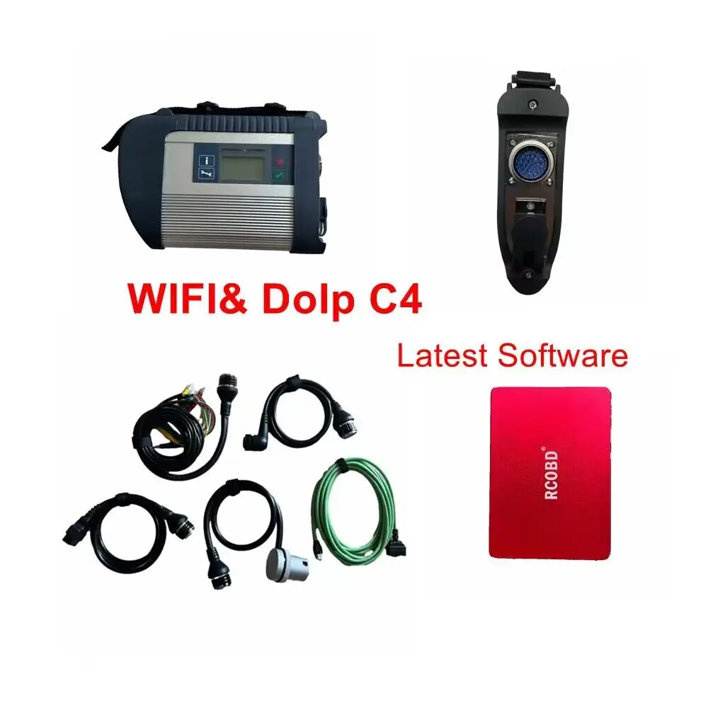 MB STAR C4 DoIP OBD Diagnostic Tools SD Connect Compact 4 with Newest Software 2024.12 512gb SSD