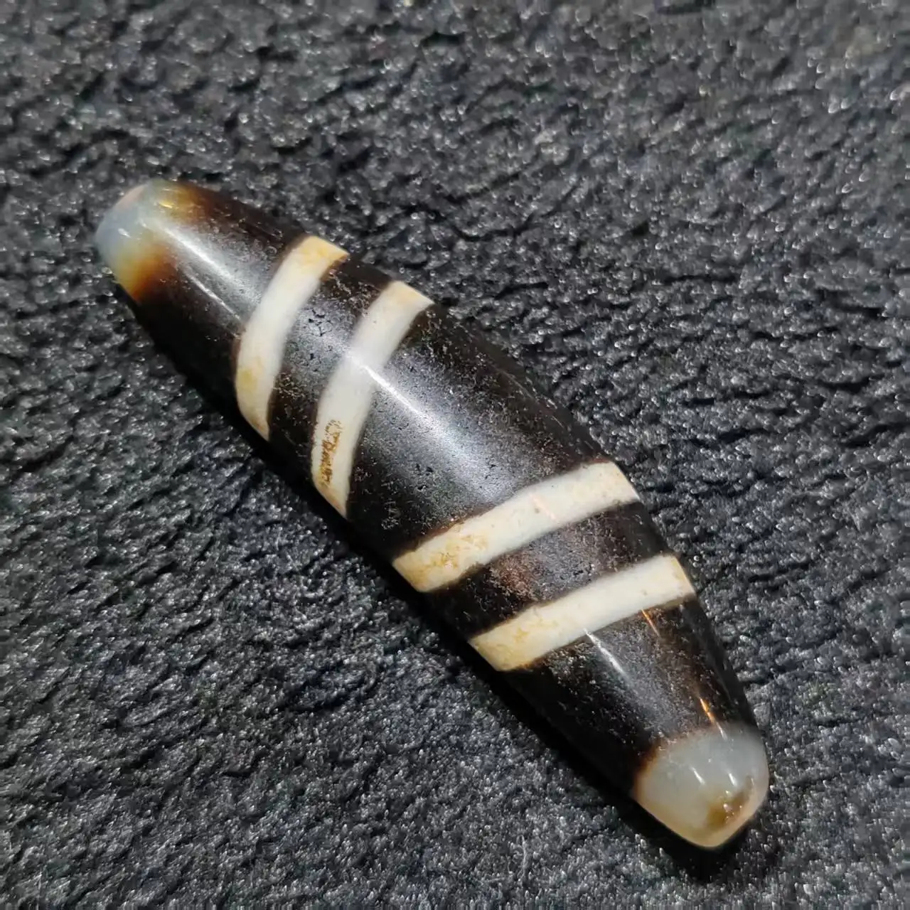 

1 pcs Tibetan style infused vintage thread bead agate sky bead necklace pendant DIY accessory Dzi