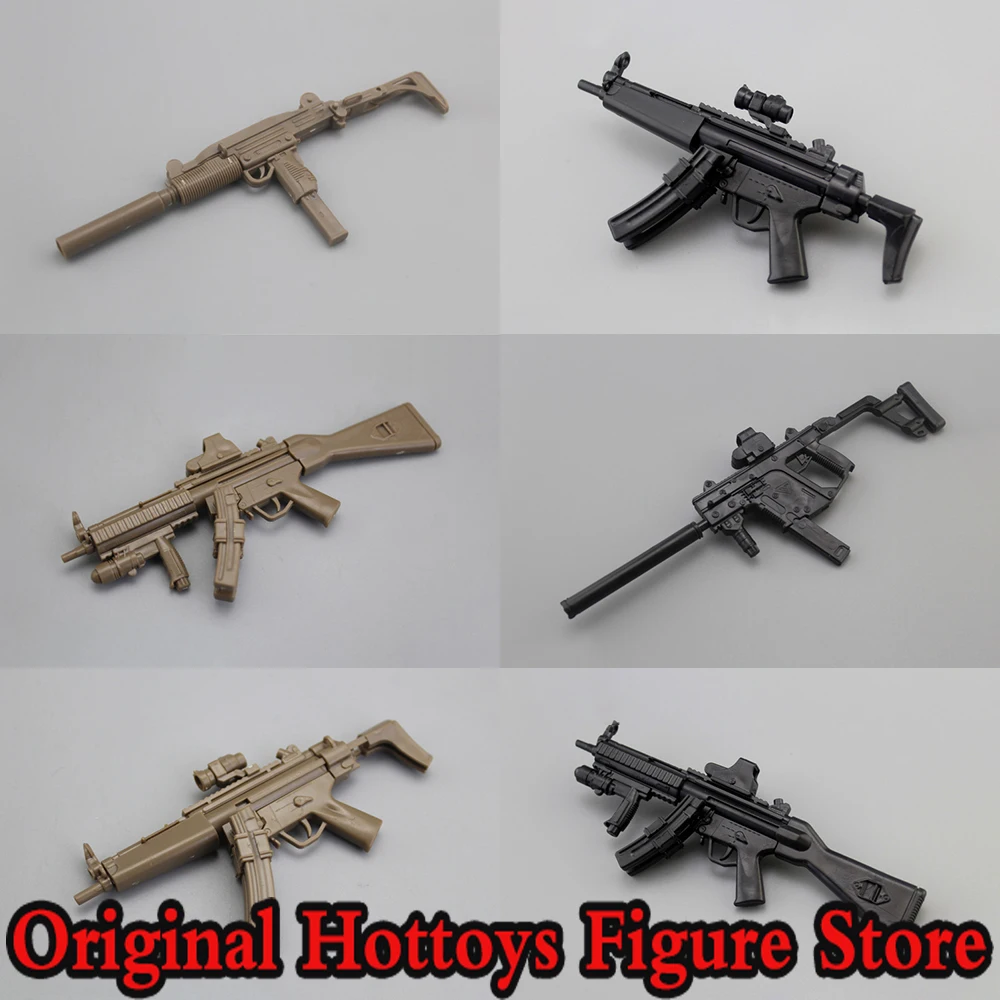 In Stock 1/6 Scale Men Soldier Scene Accessories Military Combat Submachine Gun Model Fit 12-inches Action Figure Doll Toys
