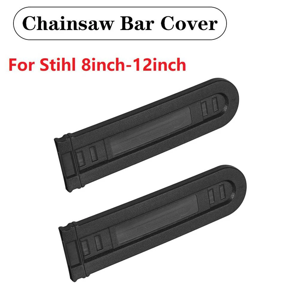 Plastic Chainsaw Bar Cover Scabbard Guard Set 2PCS for 8 inch 9 inch 10 inch 11 inch 12 inch Chainsaw Bar Lengths