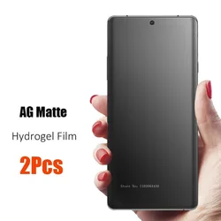 2PCS Matte Frosted Hydrogel Screen Protector for Google Pixel 8A 8 8pro 6 7 Pro 7pro 6pro 7A Protective Film with Tools