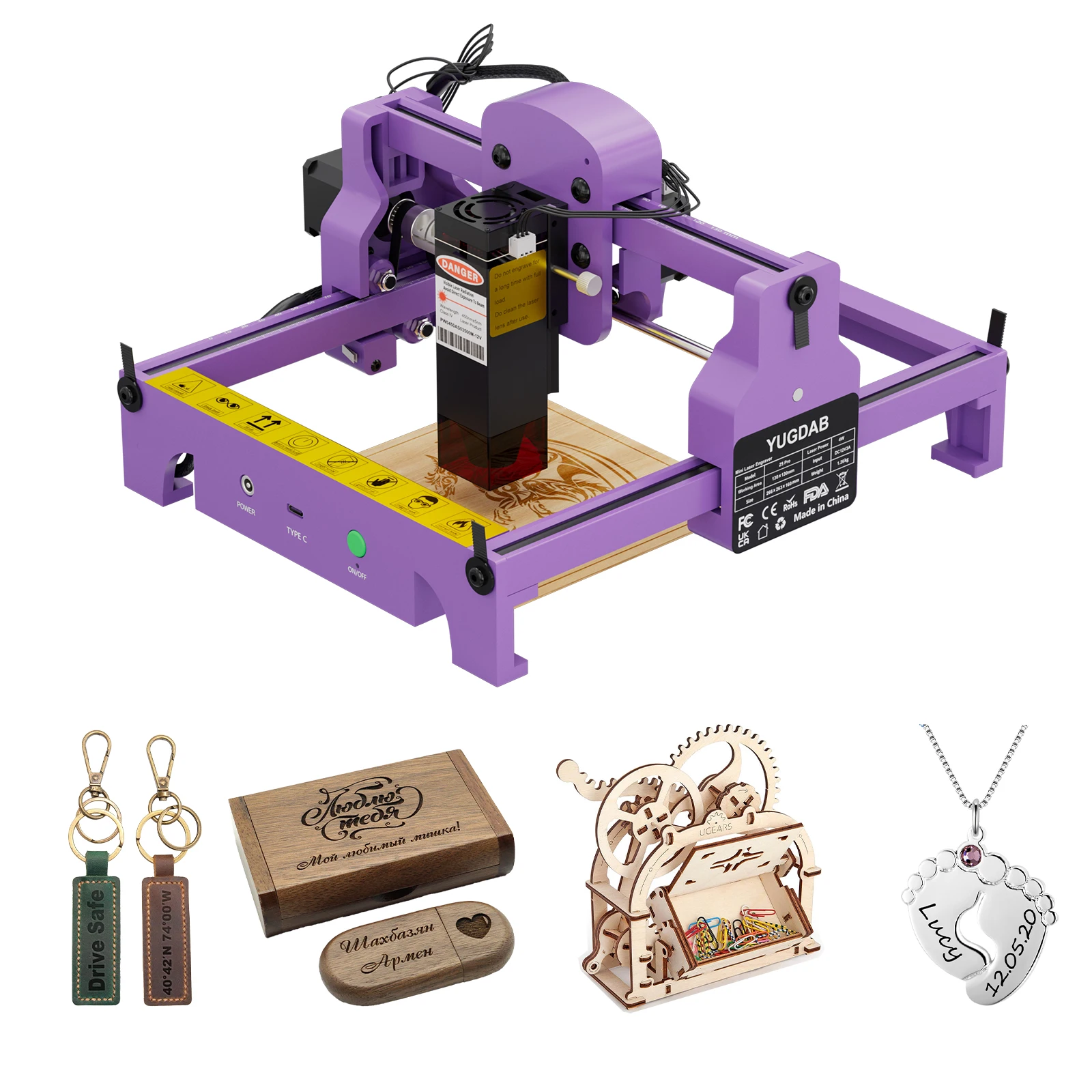 Automatic Laser Engraver Gold Jewelry Best 3D Diy Stainless Steel Bottle Laser Engraving Machines