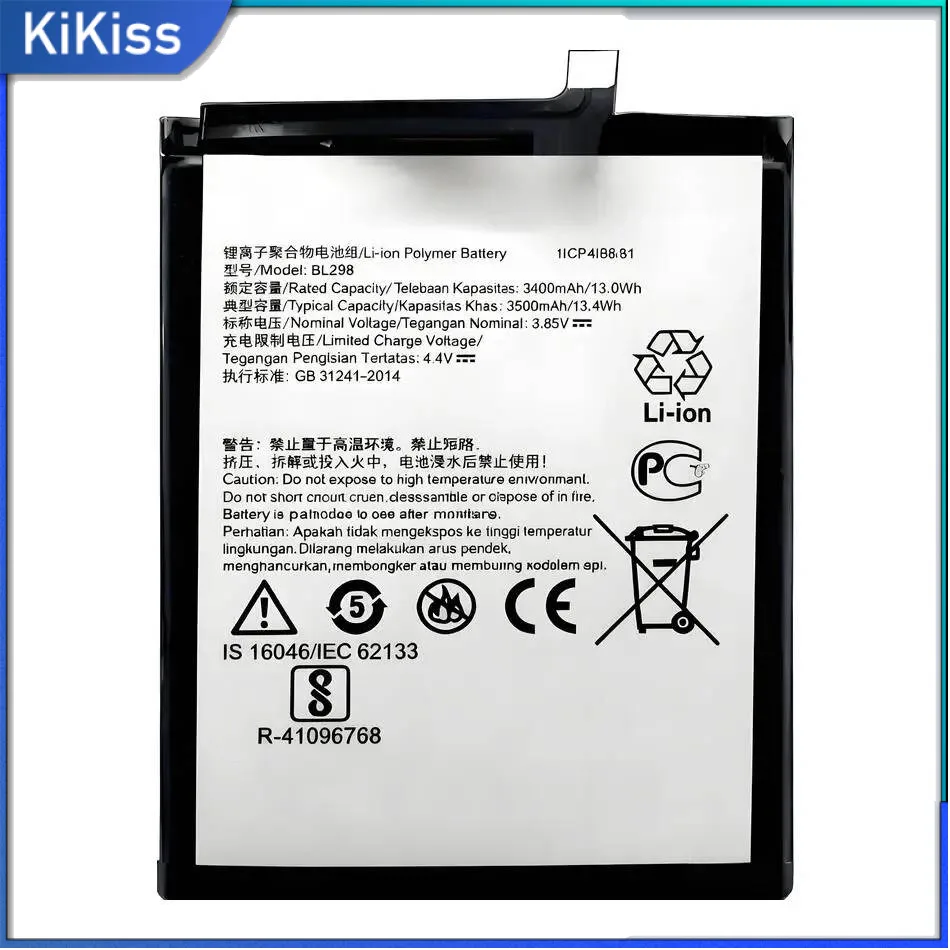 

Long-Lasting Performance BL298 3500Mah Reliable Replacement For Lenovo S5 Pro Mobile Phone Battery