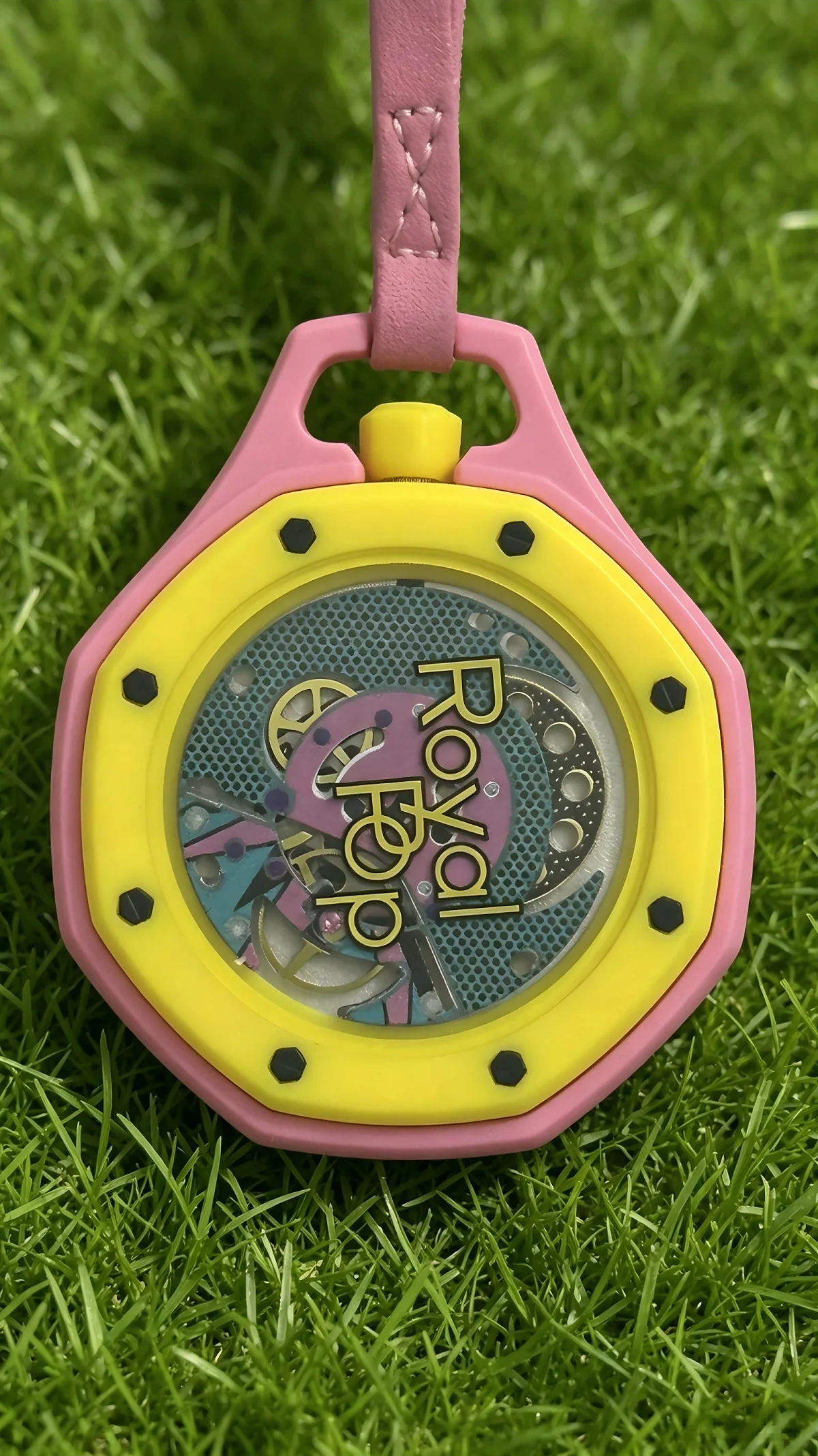 No Box AP SWATCH Joint Watch Quartz PockeWatch AP Swatch Royal Pop Oak Pocket Watch Couple Watch Exquisite Birthday New Gift image 3