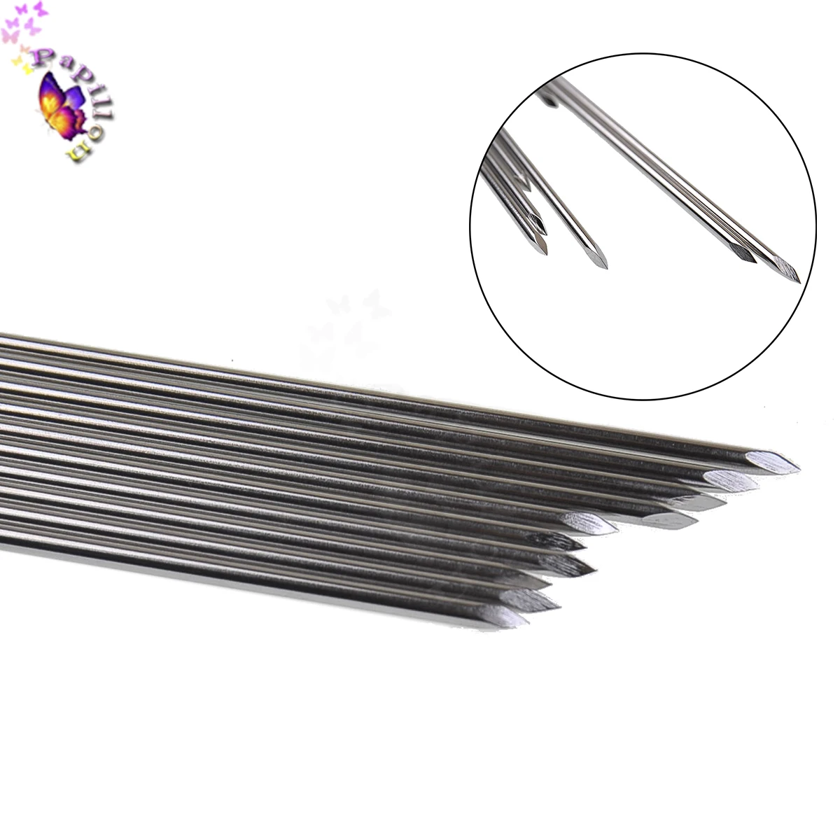 10 Pieces  Kirschner Wire Orthopedic Double Headed Stainless Steel Veterinary Instruments