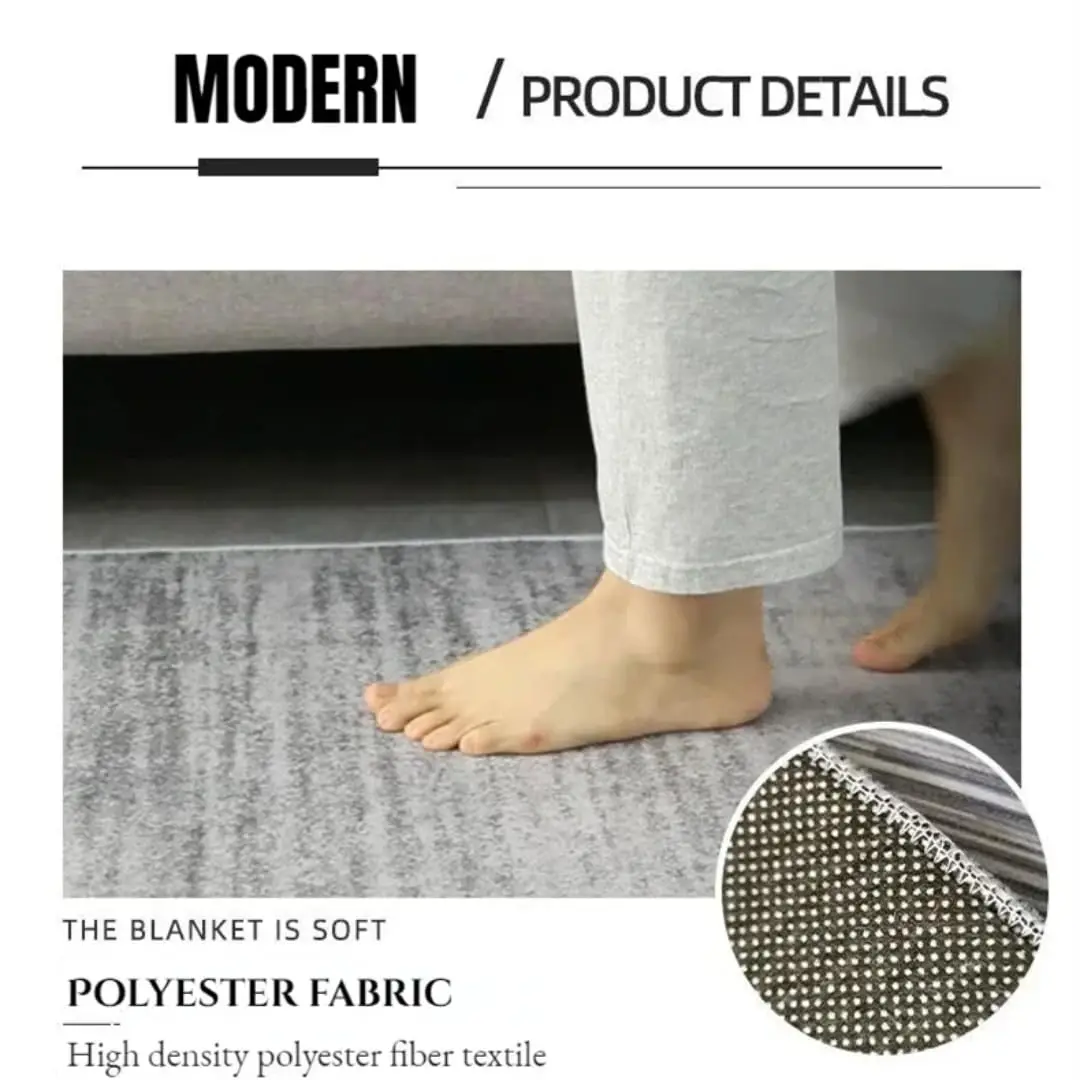 Modern Light Luxury Living Room Carpet Decoration Home Large Area Rugs Bedroom Lounge Easy Cleaning Floor