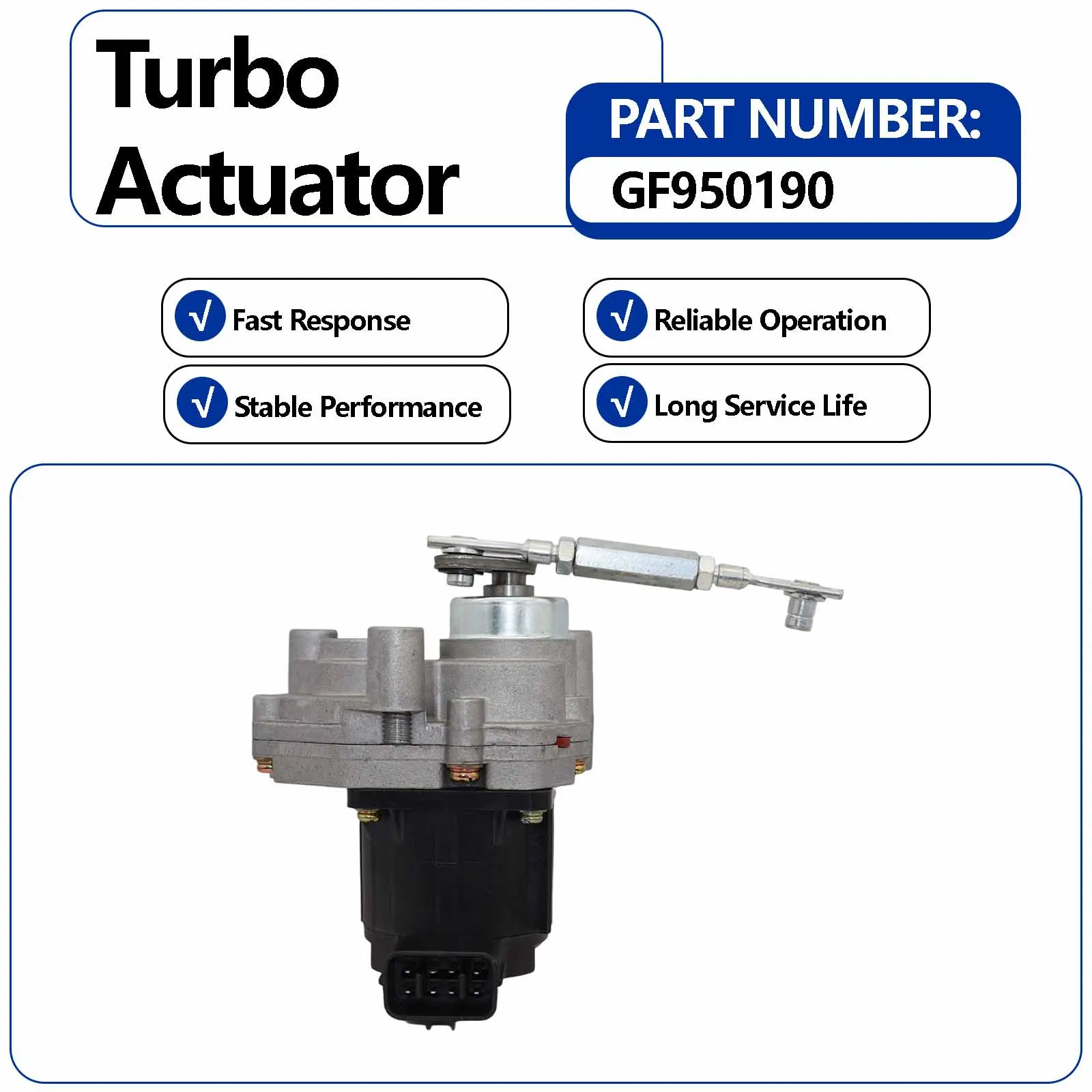 Turbo Actuator NH950190 For Isuzu Engine 4HK1-TC 5.2L