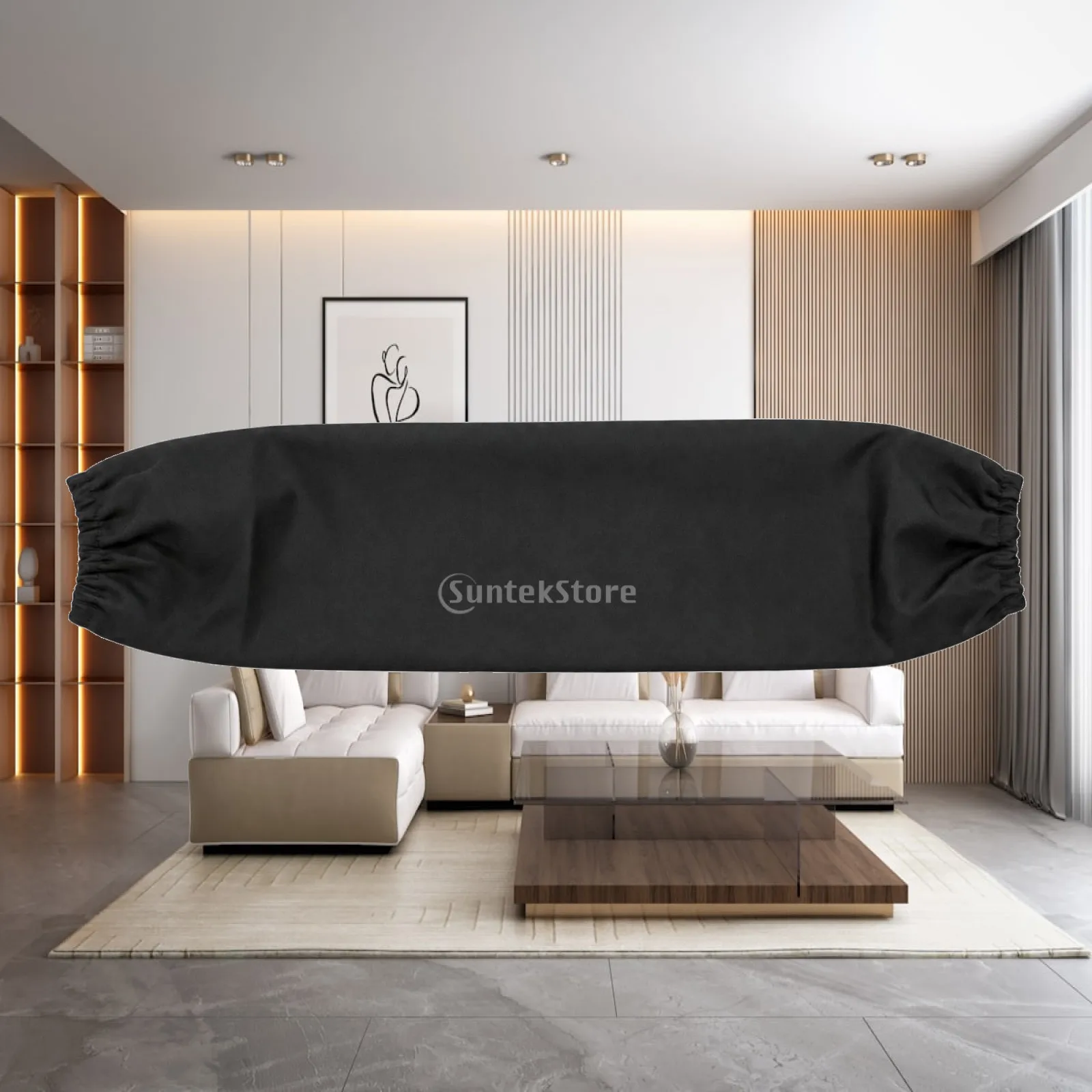 Shielding Cover Waterproof Horse Trailer Chest and Rump Bar Cover Trailer Crossbar Sleeve with Hook-and-Loop Fastener