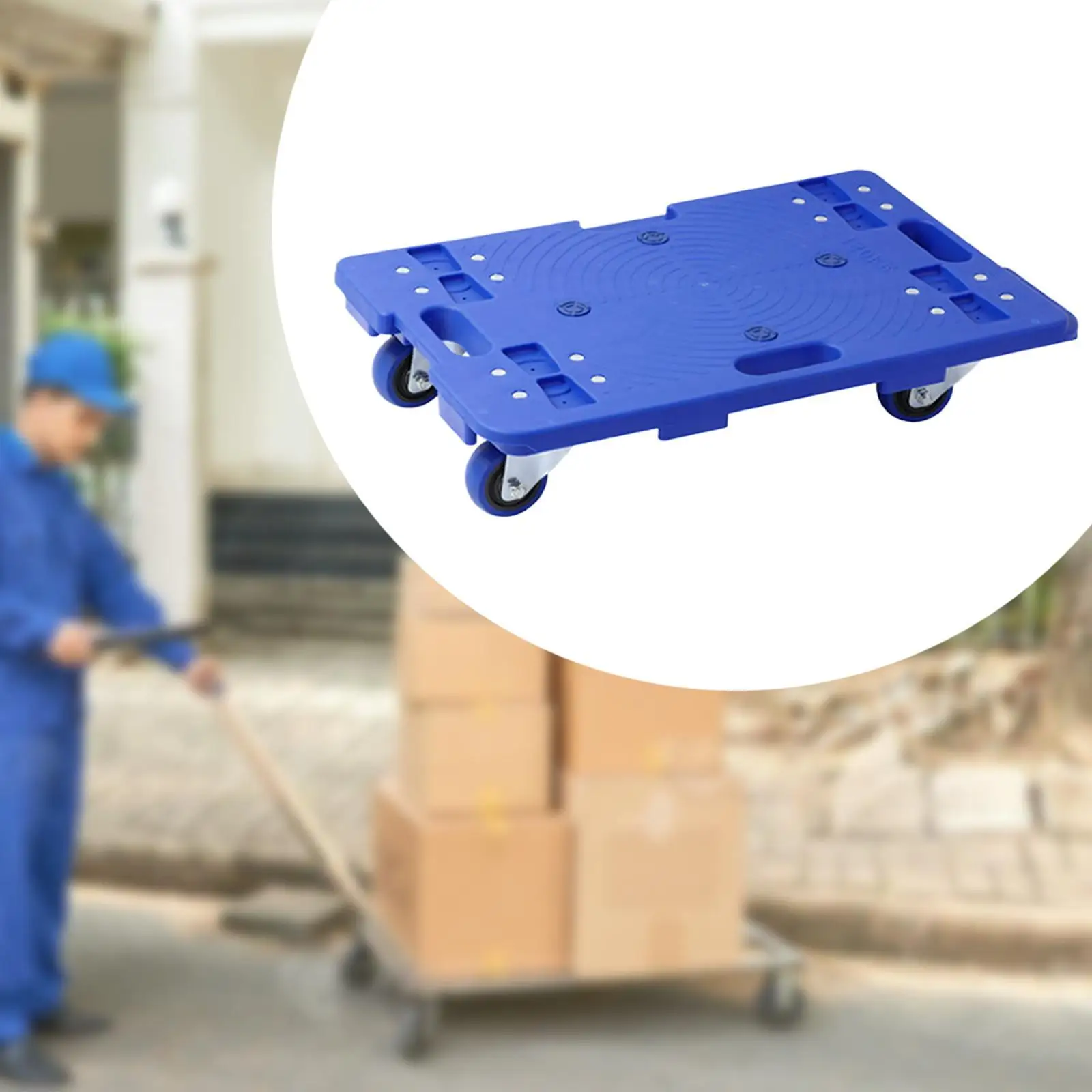 Furniture Dolly 150 kg Portable Flat Dolly for Table Luggage Handling Couch