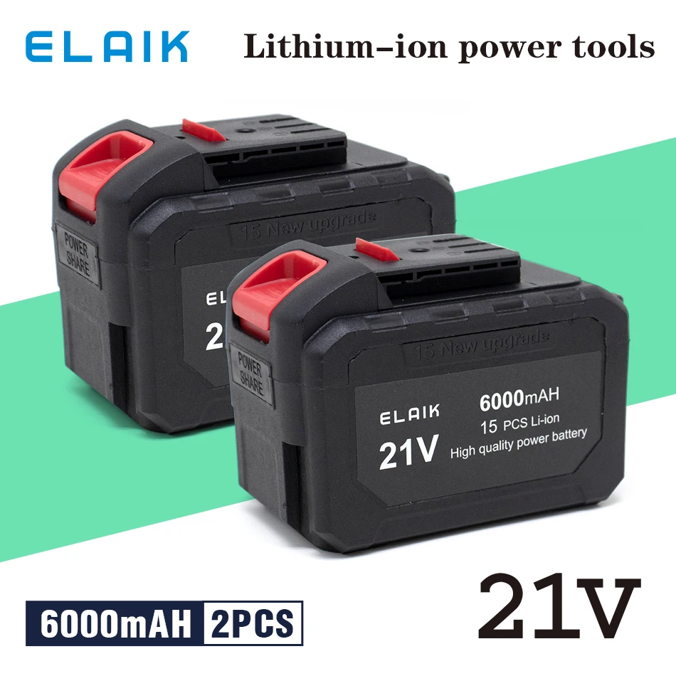 18V21V 1000mAh 10A is suitable for large art power tools Electric screwdriver electric drill, lithium ion battery large capacity