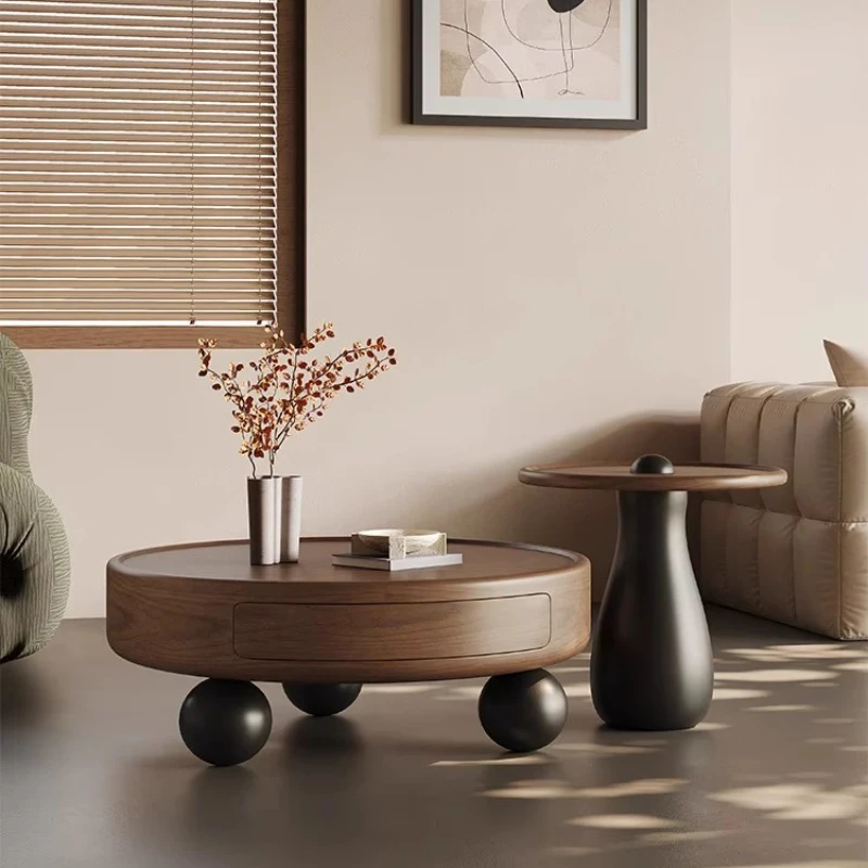 

Storage Designer Coffee Table Japanese Modern Vintage Design Coffee Table Nesting Design Mesa De Centro Sala Home Furniture