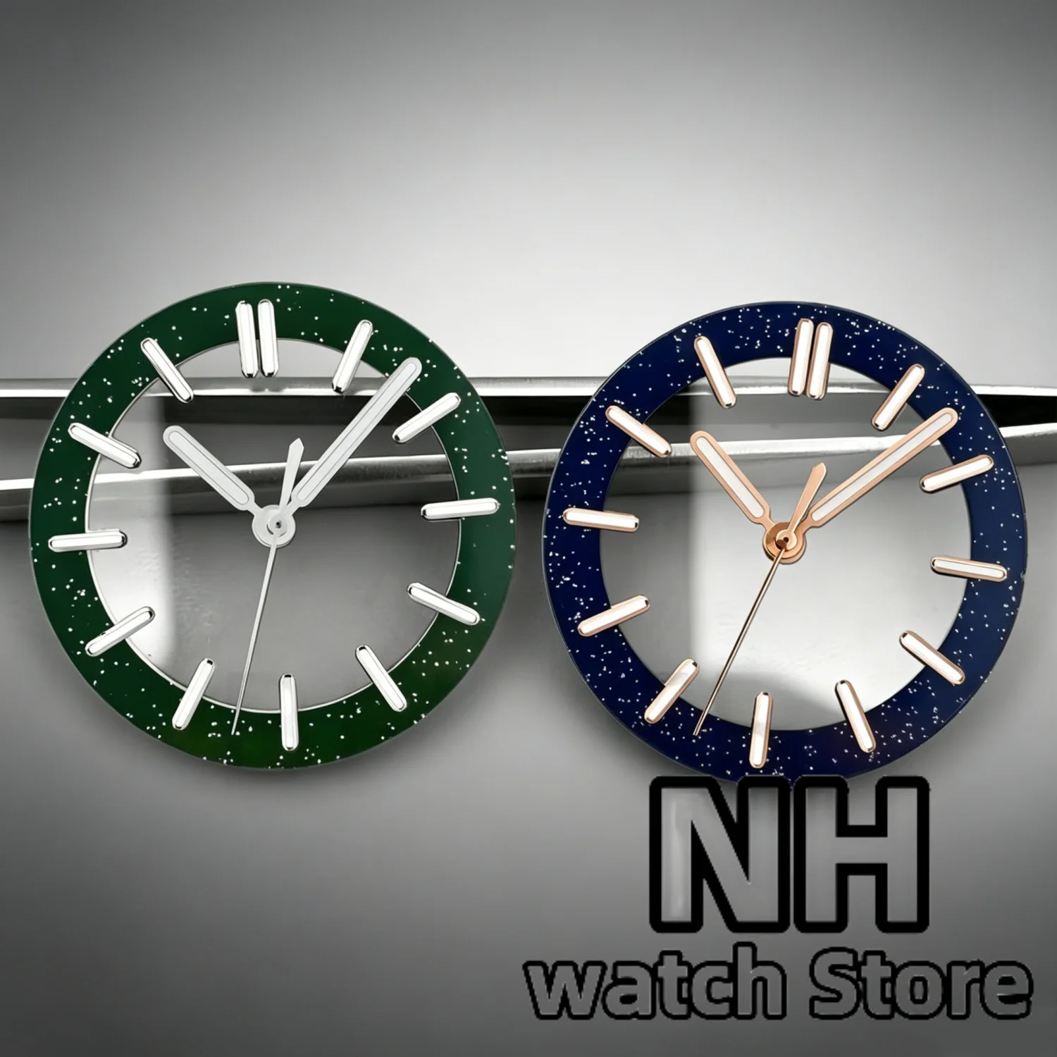 29mm 31.5mm Watch Dial For NH70 NH72 NH71 NH35 36 NH37 PT5000 ETA2824 36 Miyota DG Movement Skeleton Hollow Dial Ring Luminous view 3