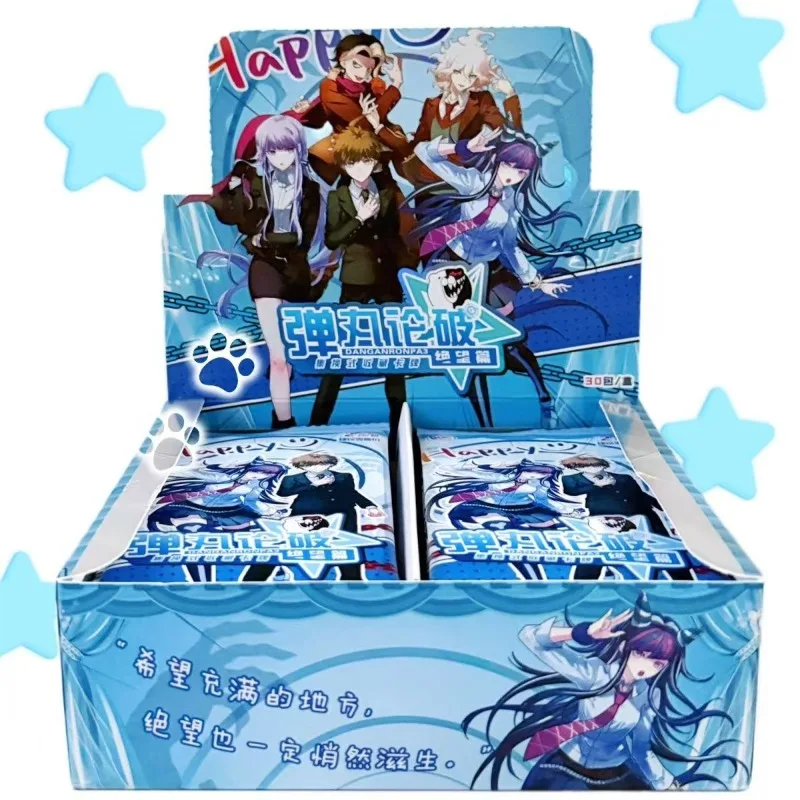 Danganronpa Collectible Cards Cartoon Makoto Naegi Card Full Box Board Game Anime Merchandise Holiday Gift Trendy Toy